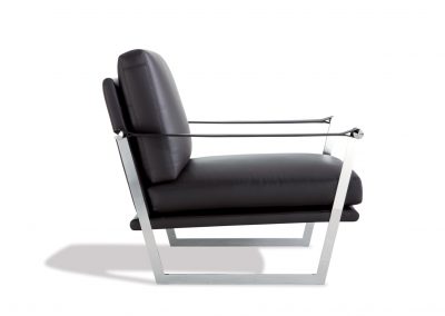 Modernūs minkšti svetainės baldai krėsliukas Mark 3