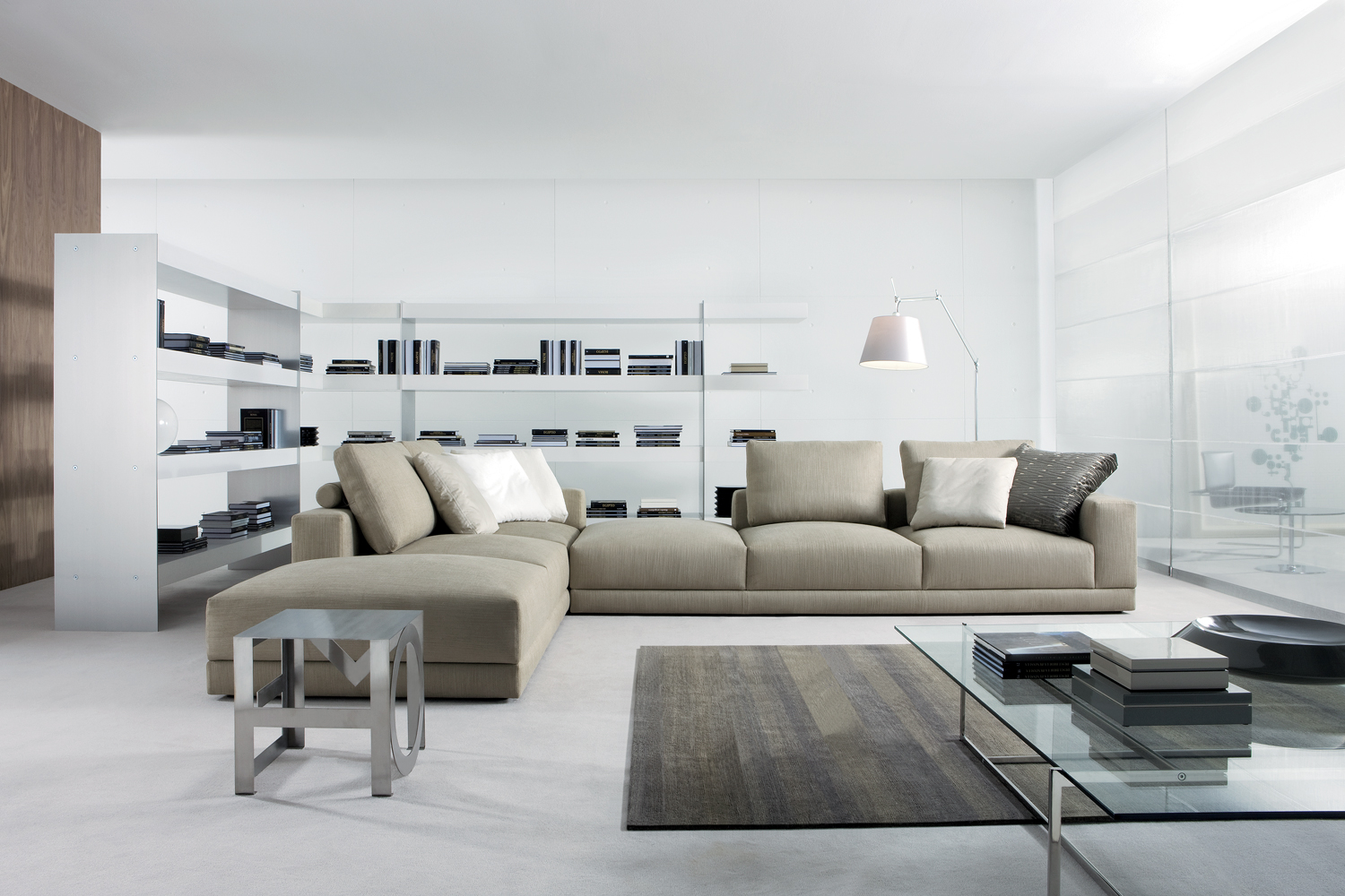 Modernūs minkšti svetainės baldai sofa Master
