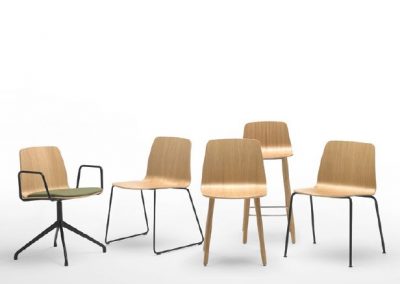 Modernios kėdės Varya Wood
