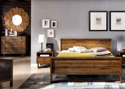 Modernūs miegamojo baldai Calvin