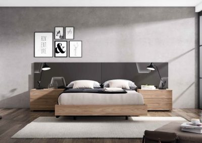 Modernūs miegamojo baldai Grafika Urban 002