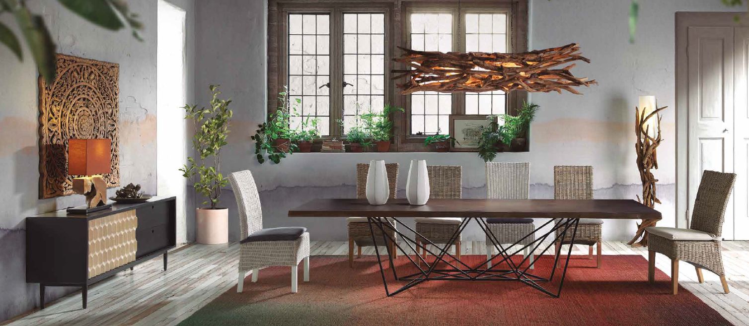 Modernūs valgomojo baldai Lotus