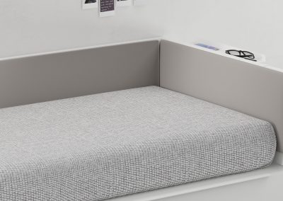Modernūs vaiko kambario baldai Infinity 27.4 azul-gris