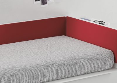 Modernūs vaiko kambario baldai Infinity 27.7 rojo