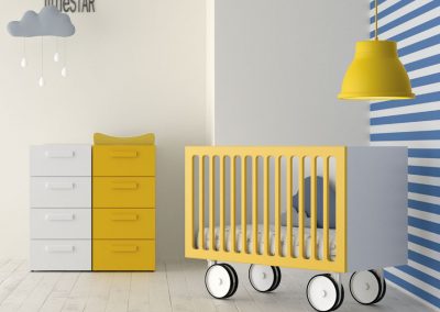Modernūs vaiko kambario baldai Infinity (3)