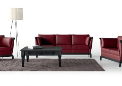 Modernios klasikos ofiso sofa Bordon