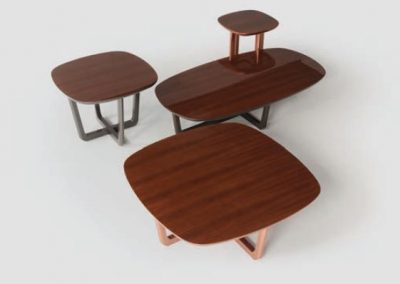 Modernios klasikos svetainės baldai staliukai Mod.4221.1