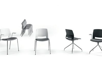 Modernūs darbo kambario baldai kėdės Easy