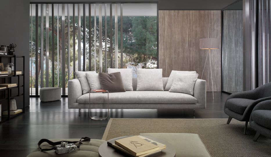 Modernūs minkšti svetainrės baldai sofa Sprint 3