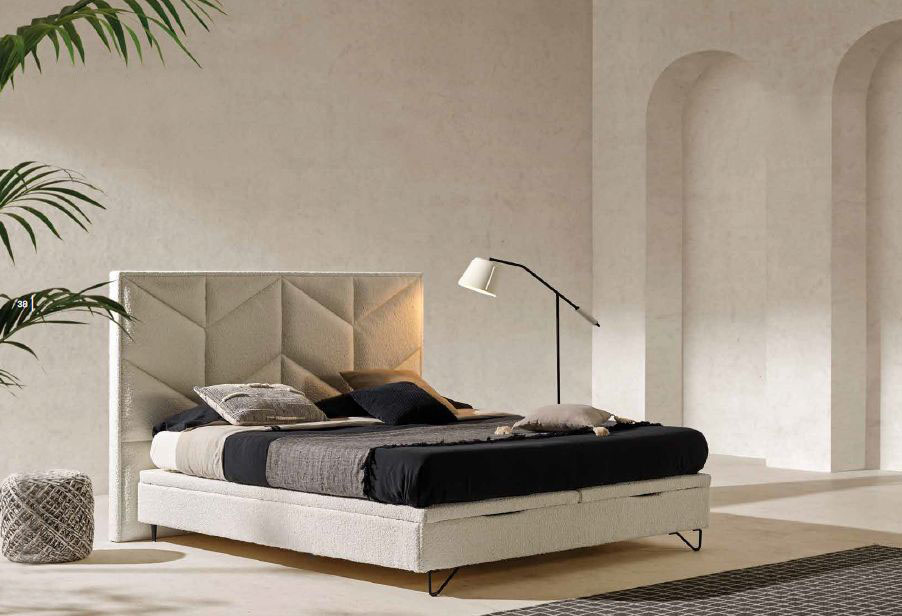 Modernūs miegamojo baldai lova Asya