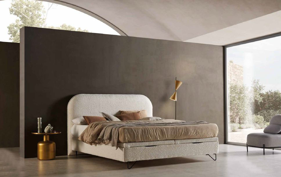 Modernūs miegamojo baldai lova Zole