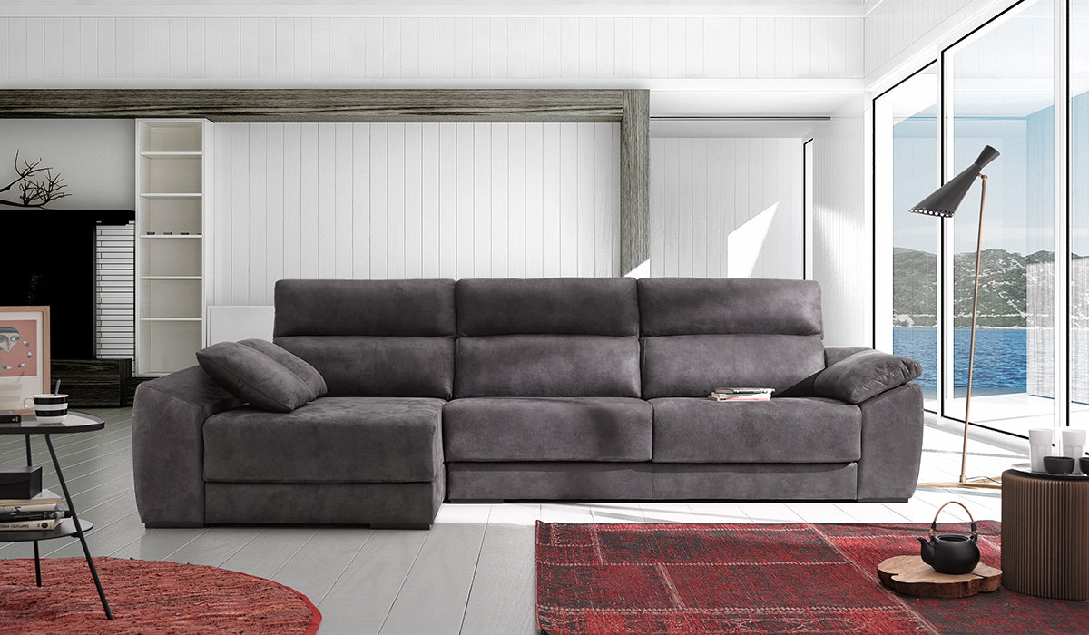 Modernūs minkšti svetainės baldai sofa Meler
