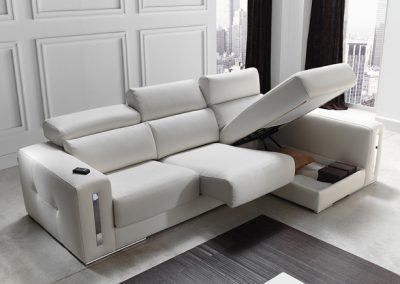 Modernūs minkšti svetainės baldai sofa Sabrina