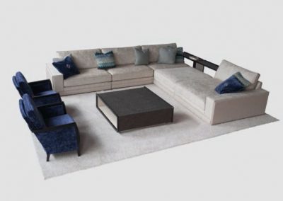 Modernios klasikos sofa 1726.5