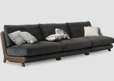 Modernios klasikos sofa Mod. 1745.5