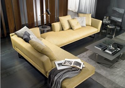 Modernūs minkšti svetainės baldai sofa Belair 3