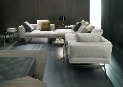 Modernūs minkšti svetainės baldai sofa Belair 7