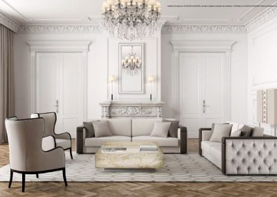 Modernios klasikos sofa Miami