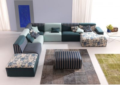 Modernūs minkšti svetainės baldai sofa Cool 2