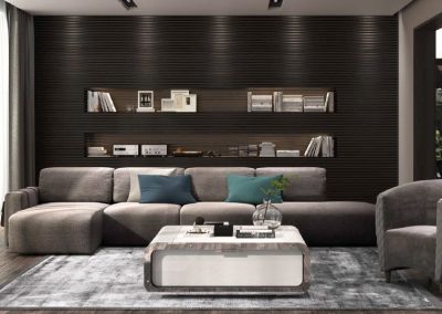 Modernūs minkšti svetainės baldai sofa Cosmopol 10
