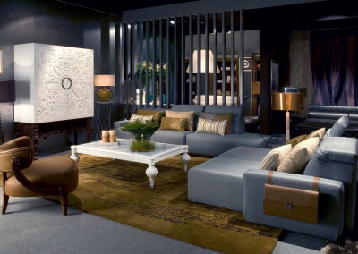 Modernūs minkšti svetainės baldai sofa Cosmopol 7