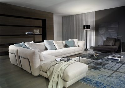 Modernūs minkšti svetainės baldai sofa Form 6