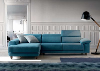 Modernūs minkšti svetainės baldai sofa Fusion 1