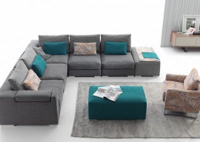 Modernūs minkšti svetainės baldai sofa Loewe