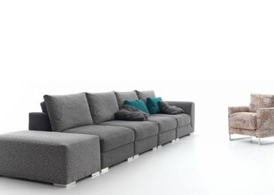 Modernūs minkšti svetainės baldai sofa Loewe 5
