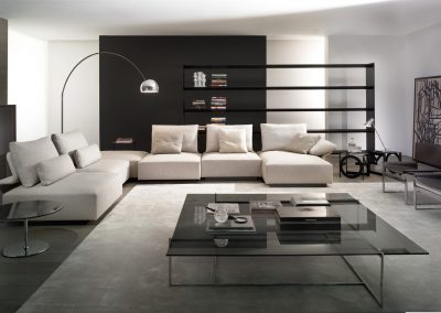 Modernūs minkšti svetainės baldai sofa Longplay 1
