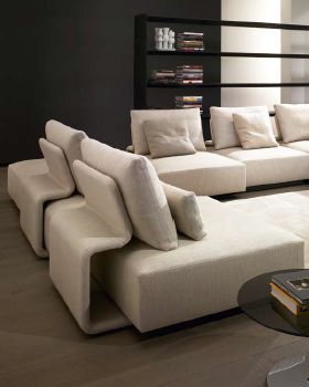 Modernūs minkšti svetainės baldai sofa Longplay 2