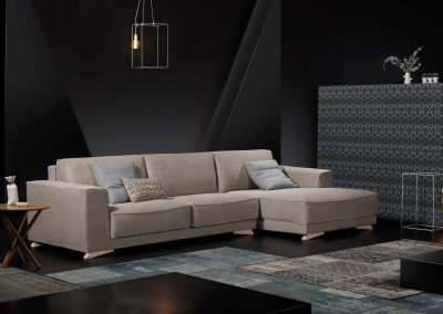 Modernūs minkšti svetainės baldai sofa Moka 1