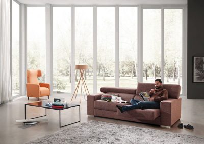 Modernūs minkšti svetainės baldai sofa Pair 1