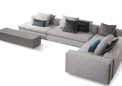 Modernūs minkšti svetainės baldai sofa Prince 3