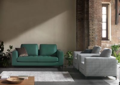 Modernūs minkšti svetainės baldai sofa Rimini 1