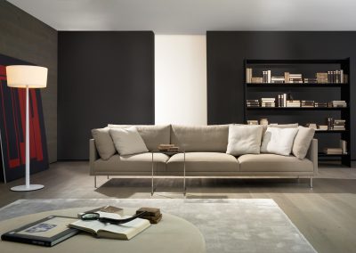 Modernūs minkšti svetainės baldai sofa Slim