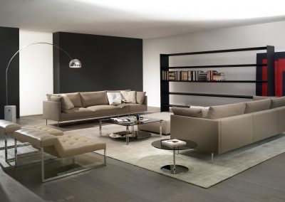 Modernūs minkšti svetainės baldai sofa Slim 2