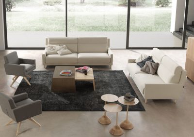 Modernūs minkšti svetainės baldai sofa Soul 1