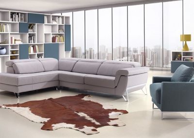 Modernūs minkšti svetainės baldai sofa Valentina 1
