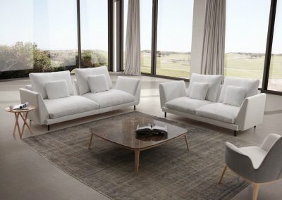 Modernūs minkšti svetainės baldai sofa Wing 2