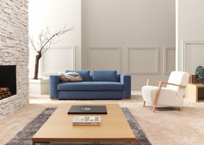 Modernūs minkšti svetainės baldai sofa lova Muka