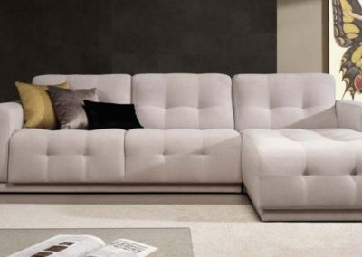 Modernūs minkšti svetainės baldai sofa Italia