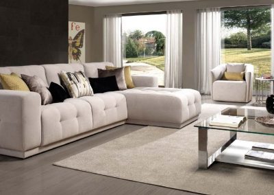 Modernūs minkšti svetainės baldai sofa Italia 4