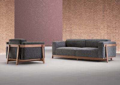 Modernūs minkšti svetainės baldai sofa MASALA 3