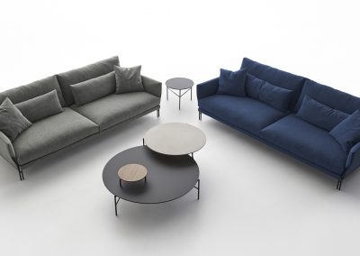 Modernūs minkšti svetainės baldai sofa Majestic 3