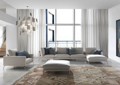 Modernūs minkšti svetainės baldai sofa Strada