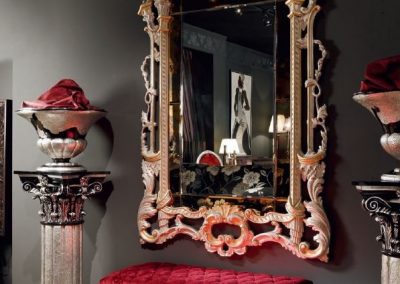 Klasikinės interjero detalės veidrodis Mod.5048
