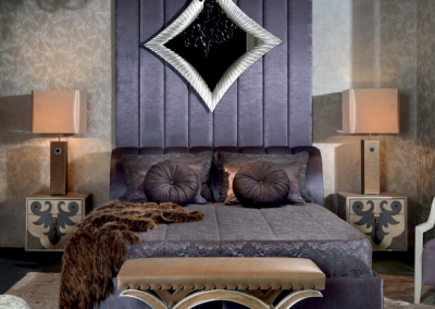 Modernios klasikos miegamojo baldai Alba 2