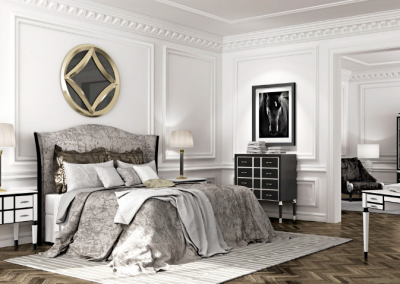 Modernios klasikos miegamojo baldai Lauren 4