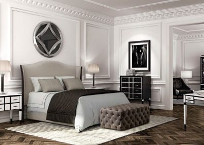 Modernios klasikos miegamojo baldai Lauren 7
